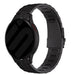 Samsung Galaxy Watch FE titanium iron band (zwart)