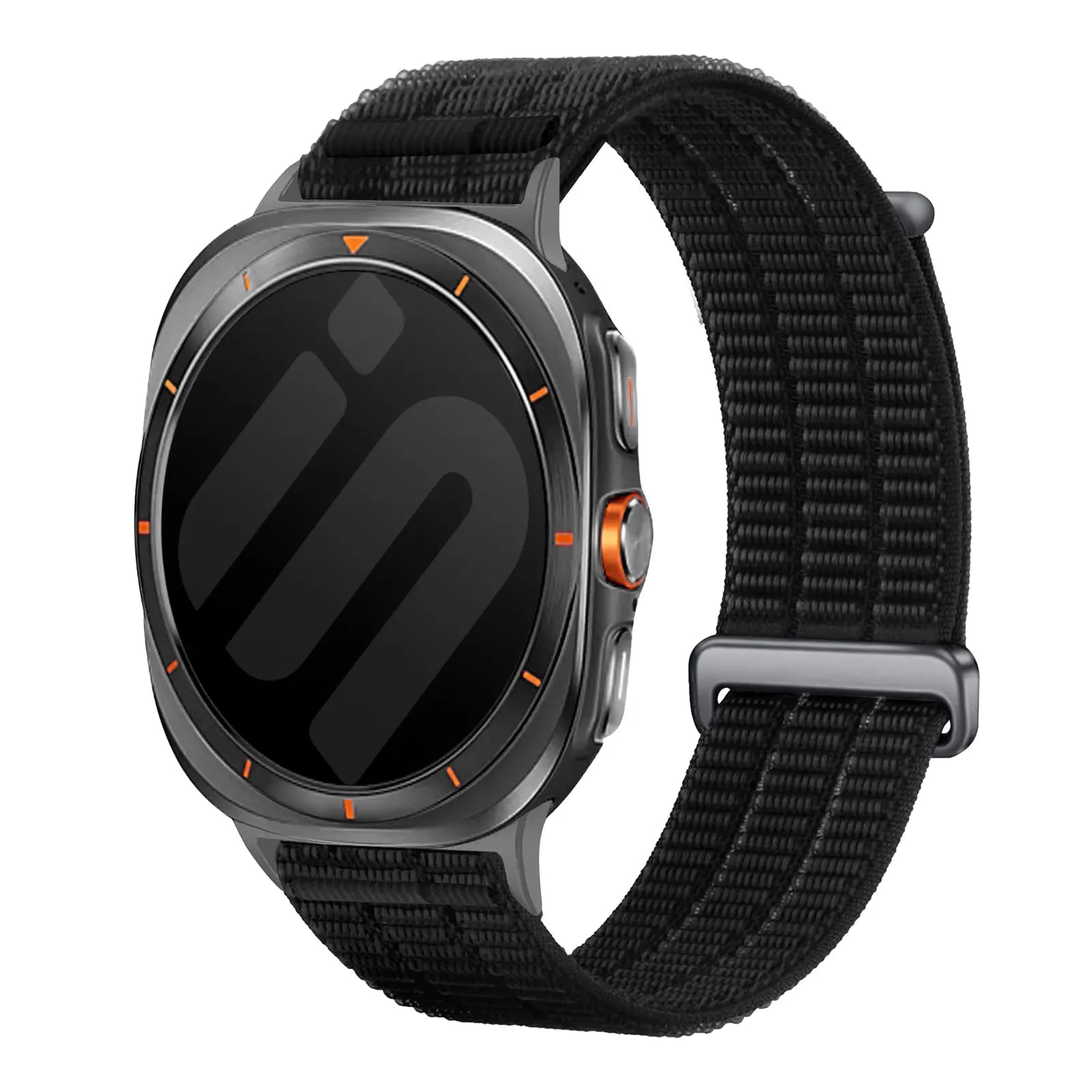 Samsung Galaxy Watch Ultra nylon air band (zwart)