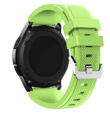 Coros Apex 2 twill siliconen bandje (lichtgroen)