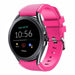 Fossil Gen 5e 44mm Silicone Strap (Bright Pink)