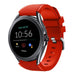 Fossil Gen 5e - 44mm siliconen bandje (rood)