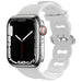 Apple Watch silicone chain band (wit)