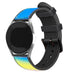Samsung Galaxy Watch 46mm nylon hybrid bandje (kleurrijk)