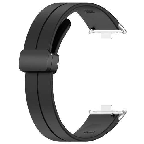 Xiaomi Smart Band 8 Pro  D-buckle siliconen bandje (zwart)