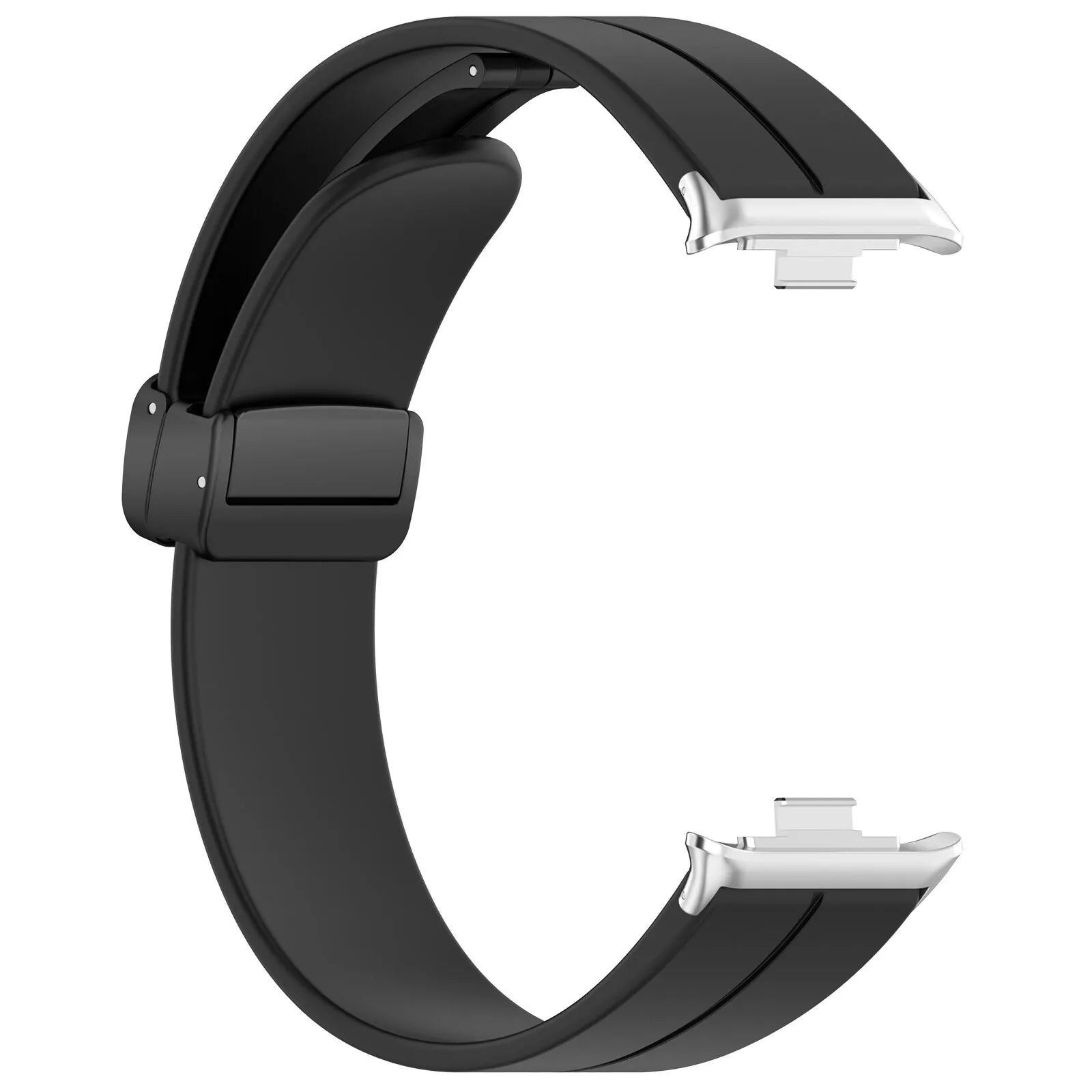 Xiaomi Smart Band 9 Pro  D-buckle siliconen bandje (zwart)