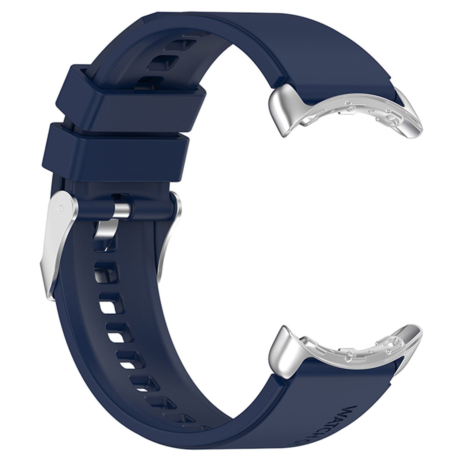 Google Pixel Watch 4 - 41mm siliconen bandje (donkerblauw)
