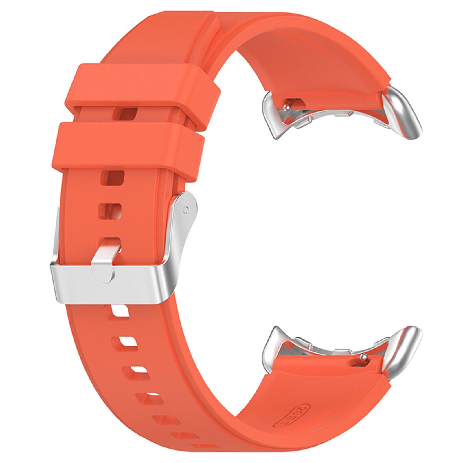 Google Pixel Watch 4 - 41mm siliconen bandje (oranje)
