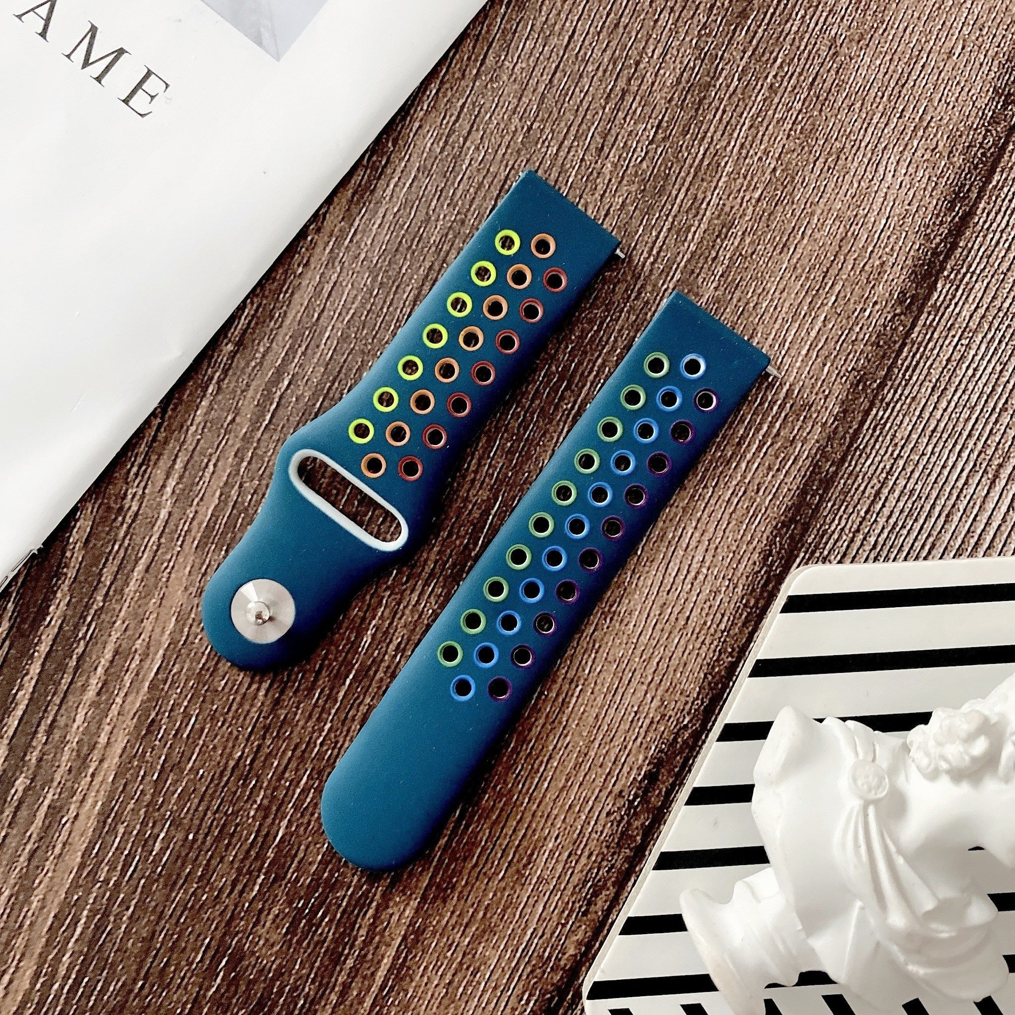 Suunto Vertical sport bandje (dennengroen/kleurrijk)