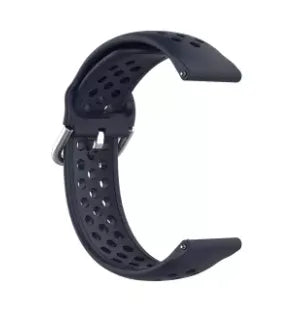 Fossil Gen 4 Explorist (HR) Breathable Silicone Strap (Dark Blue)