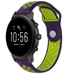 Fossil Gen 5 sport band (paars/geel)