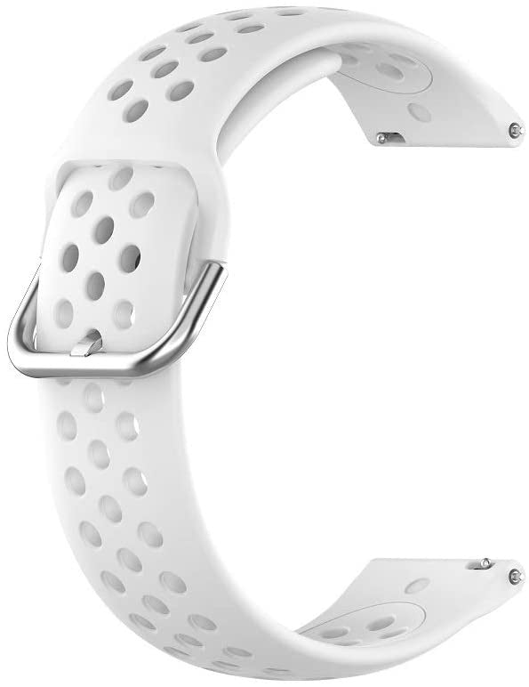 Withings ScanWatch Nova silicone air bandje (wit)