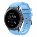 Fossil Gen 5e - 44mm siliconen bandje (zand blauw)