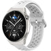 Huawei Watch GT 3 Pro 46mm siliconen bandje met gaatjes (wit)