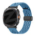 Bandz Samsung Galaxy Watch Ultra D-buckle Sport Strap 'Air' (Grayblue)