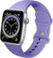 Apple Watch siliconen bandje (lila)