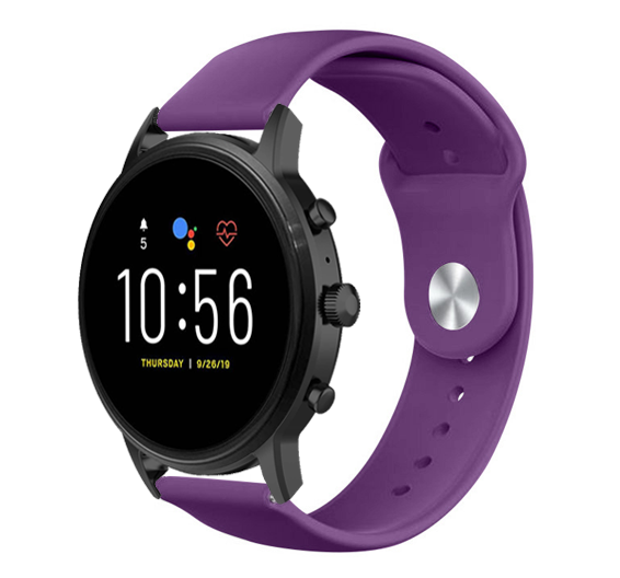 Fossil Gen 4 Explorist (HR) sport band (paars)