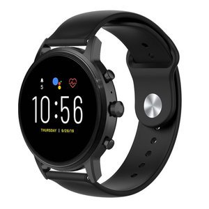 Fossil Gen 4 Explorist (HR) Sport Strap (Black)