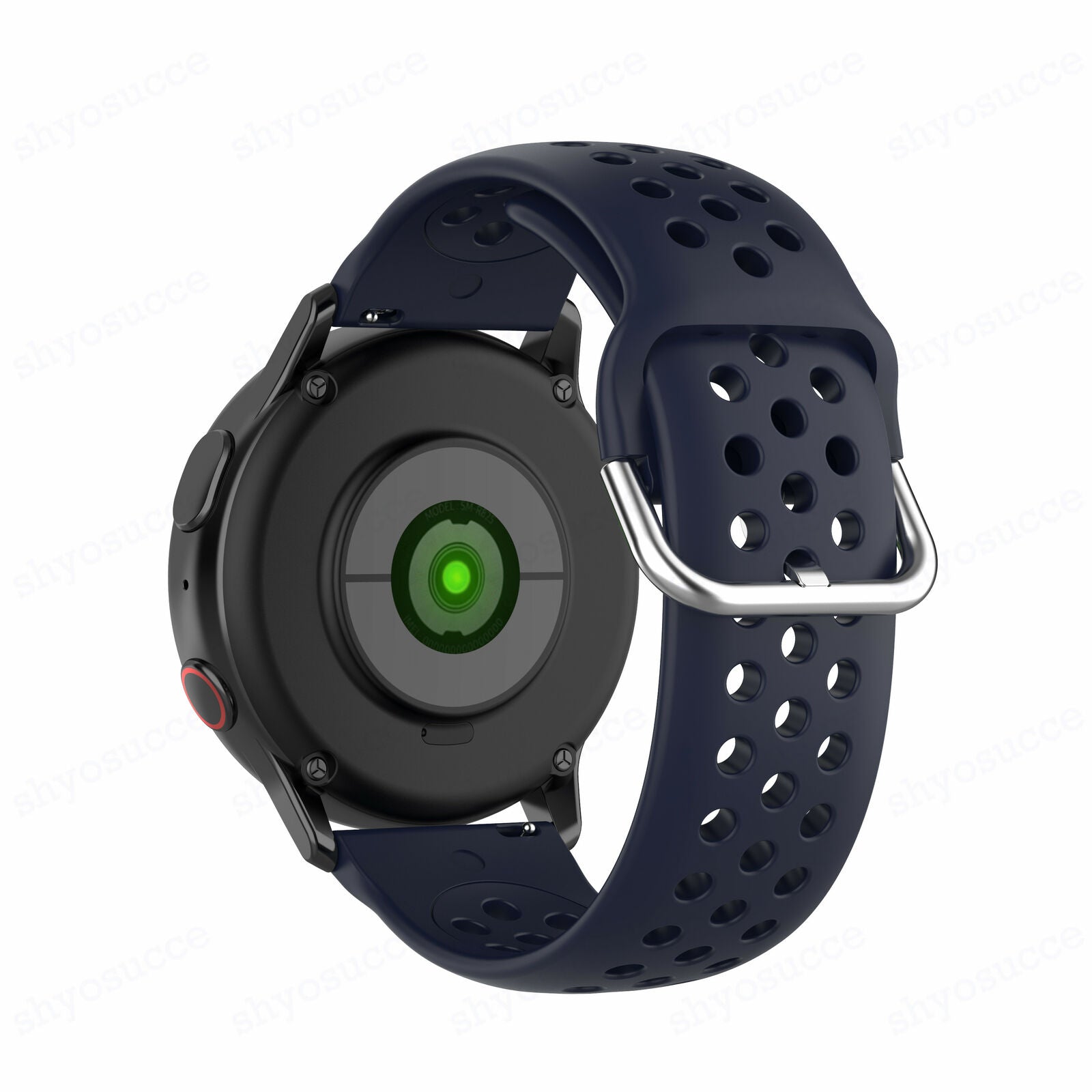 Amazfit Bip 3 (Pro) silicone air bandje (donkerblauw)