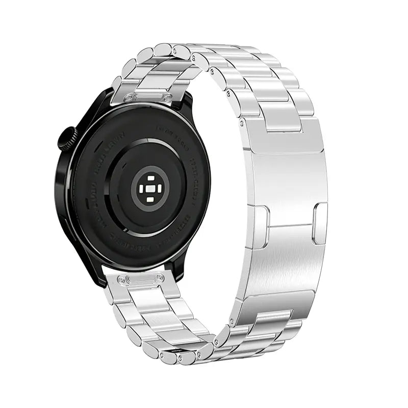 Amazfit Bip 5 One Push' stalen band (zilver)