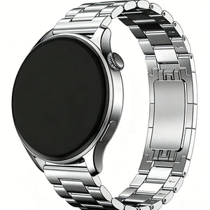 Amazfit Bip 5 One Push' stalen band (zilver)