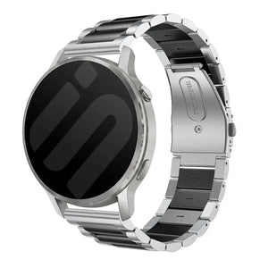 Garmin Forerunner 170 stalen band (zilver/zwart)