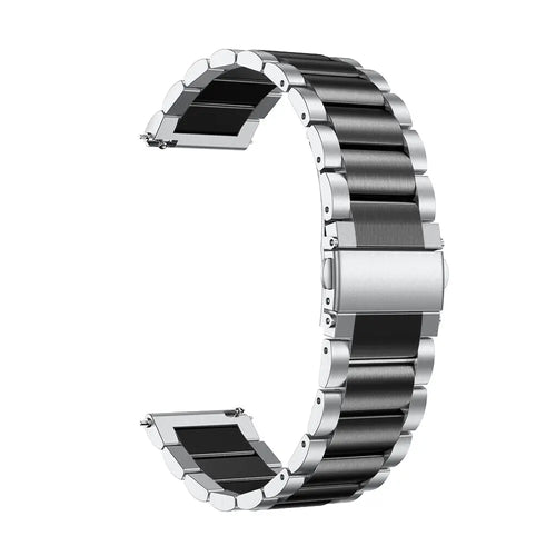 Garmin Forerunner 170 stalen band (zilver/zwart)