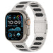 Apple Watch Refined Steel Hybrid Strap (Silver/Carbon)