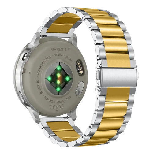 Garmin Forerunner 70 Steel Strap (Silver/Gold)