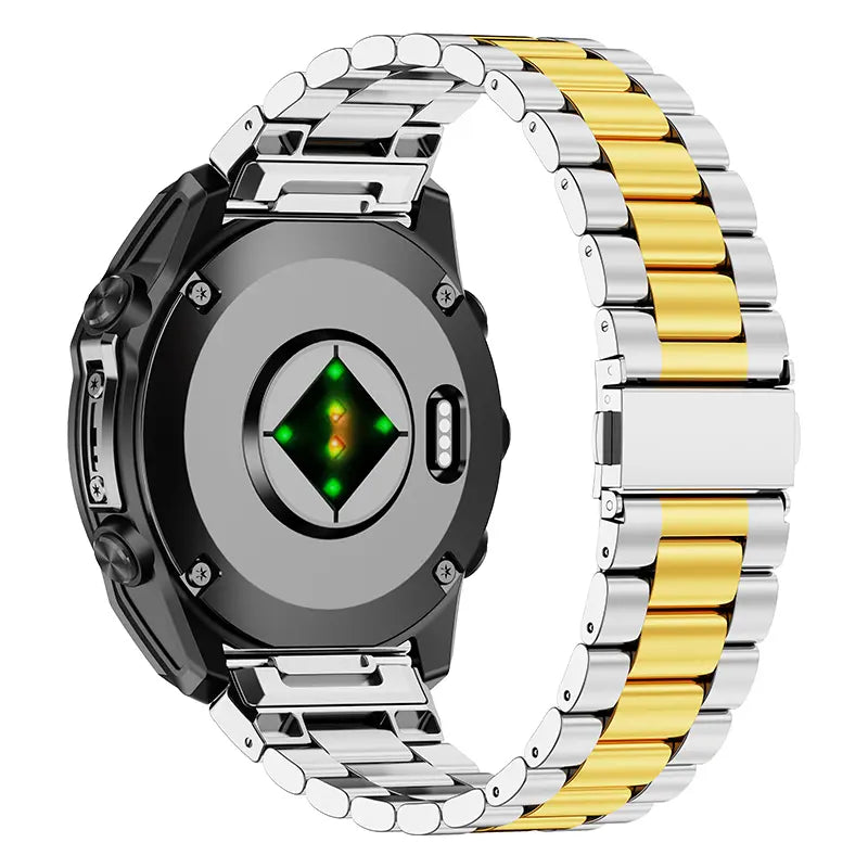 Garmin Epix Pro (Gen 2) 42mm premium stalen band (zilver/goud)