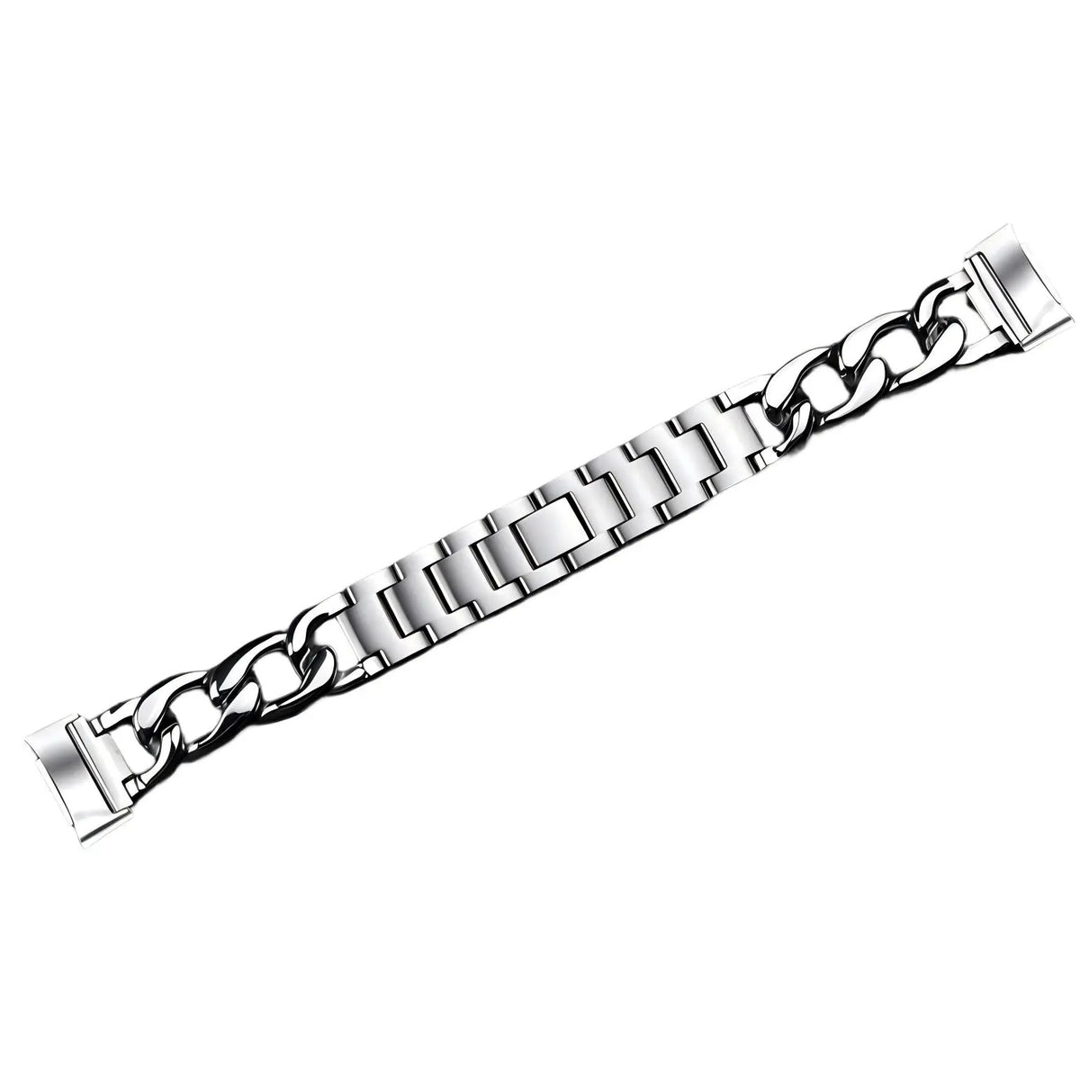 Fitbit Charge 6 Steel Chain Strap (Silver)