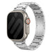 Apple Watch Ultra Refined Titanium Strap (Silver)