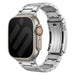 Apple Watch Ultra verstelbare titanium band (zilver)