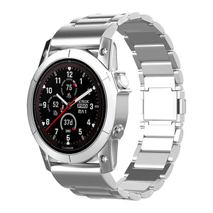 Garmin Fenix 8 - 47mm magnetische titanium band (zilver)