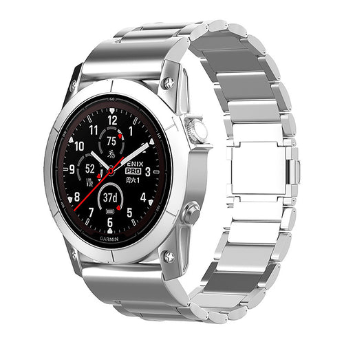 Garmin Fenix 8 - 47mm magnetische titanium band (zilver)