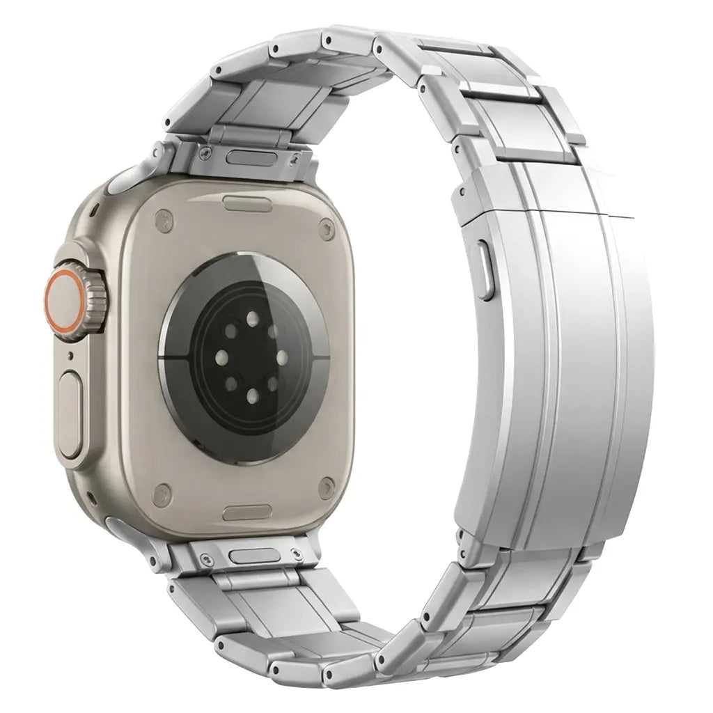 Apple Watch verstelbare titanium band (zilver)