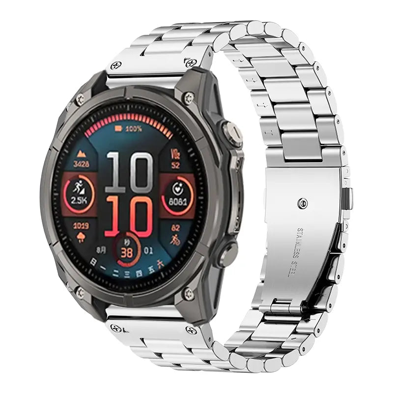 Garmin Fenix 8 Pro - 51mm Premium Steel Strap (Silver)