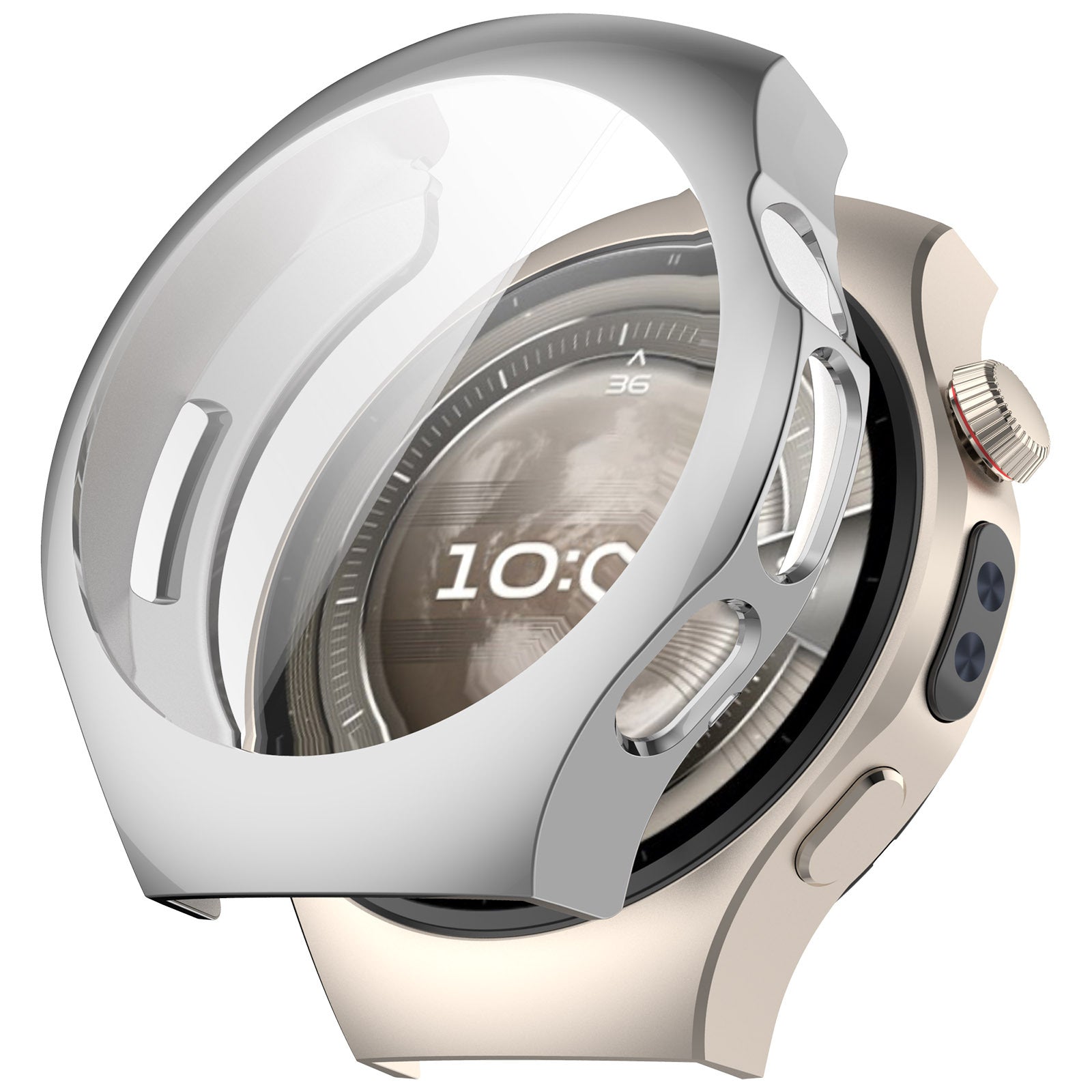 Huawei Watch 5 - 42mm TPU case (zilver)