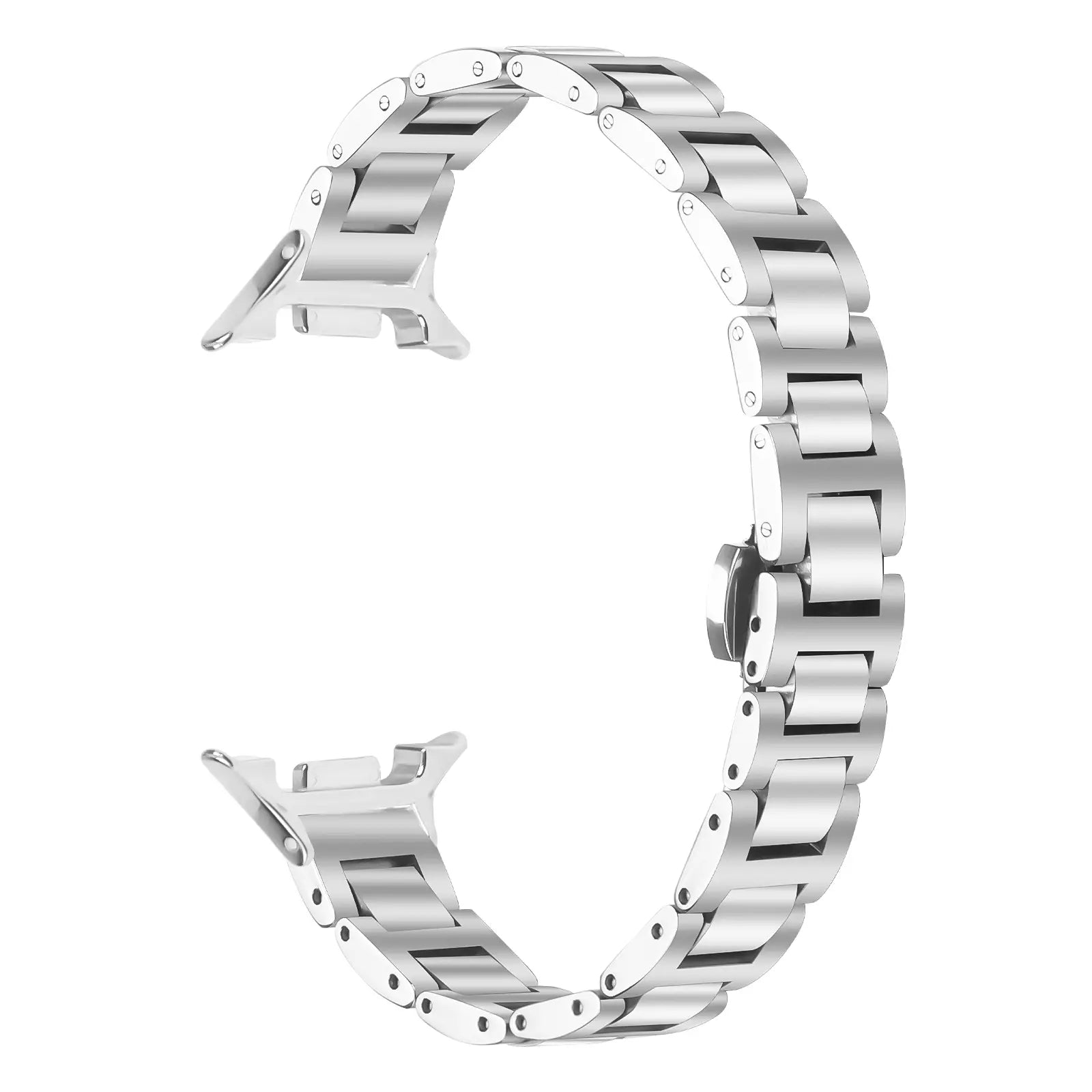 Samsung Galaxy Watch 9 - 44mm Slimfit Steel Strap (Silver)