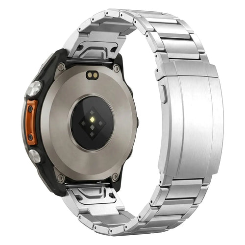 Garmin Fenix E Adjustable Titanium Strap (Silver)