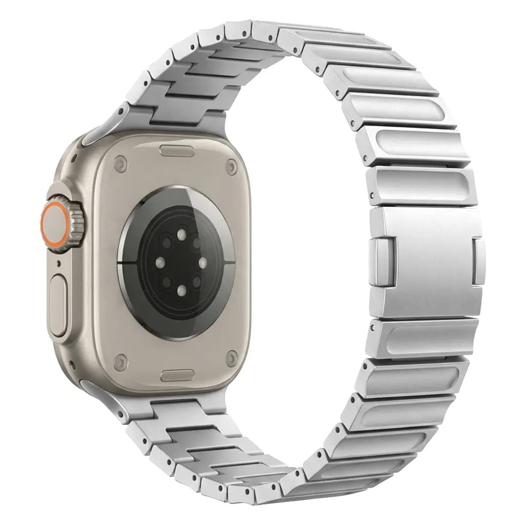 Apple Watch Ultra magetische titanium band (zilver)