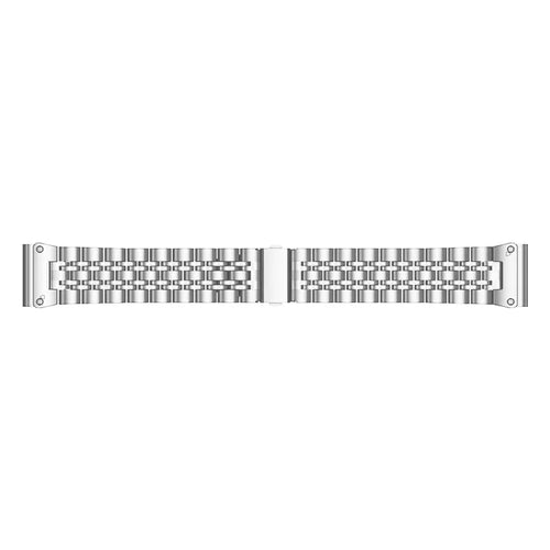 Garmin Quatix 8 Pro - 47mm Premium '7 bead' Steel Strap (Silver)