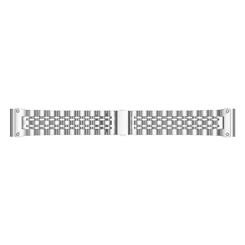 Garmin Quatix 8 Pro - 47mm Premium '7 bead' Steel Strap (Silver)