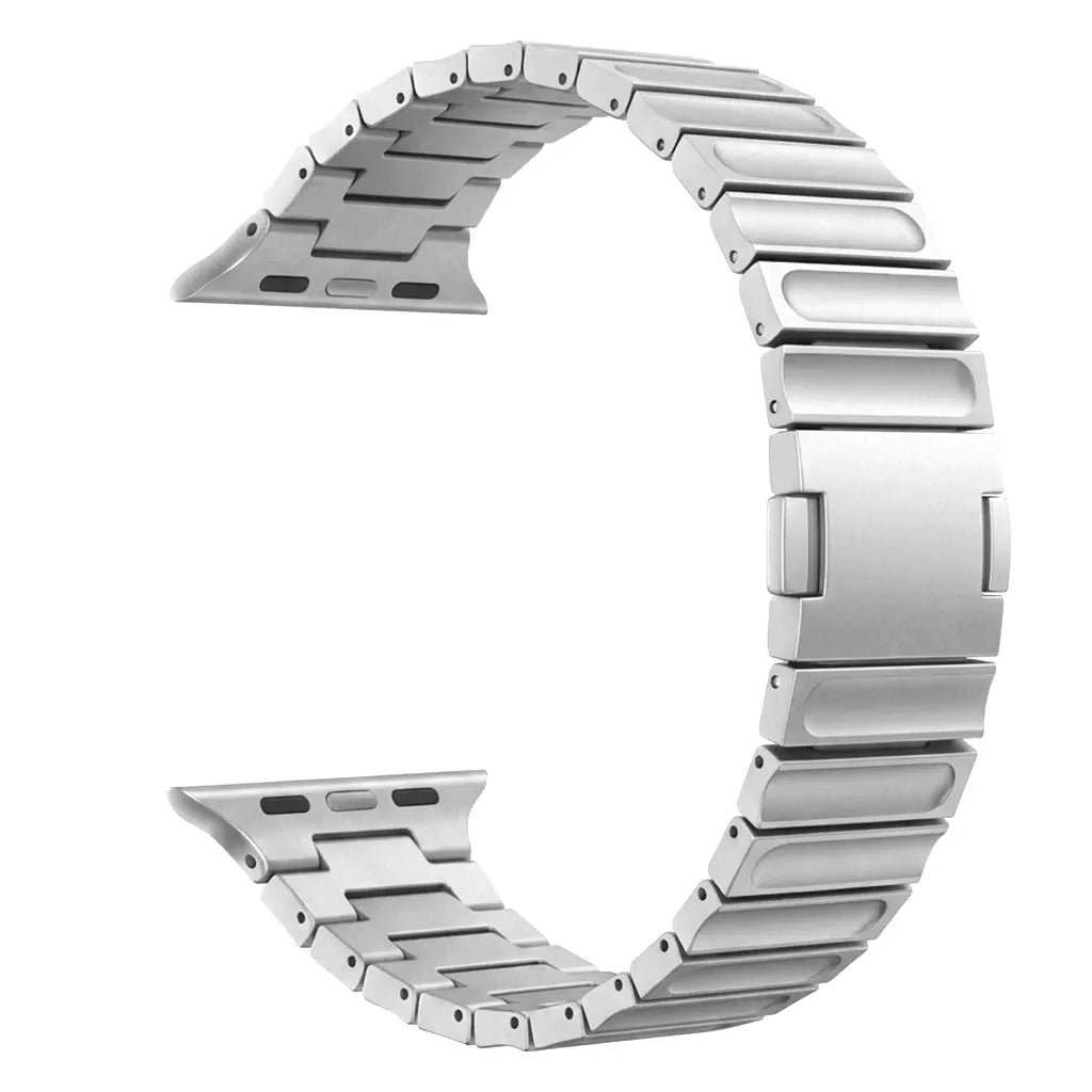 Apple Watch Ultra magetische titanium band (zilver)