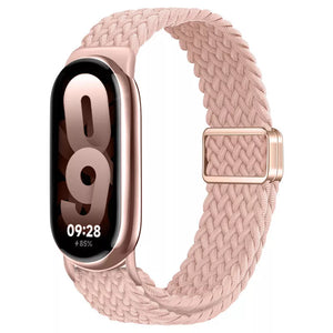 Xiaomi Smart Band 8 gevlochten bandje (roze)