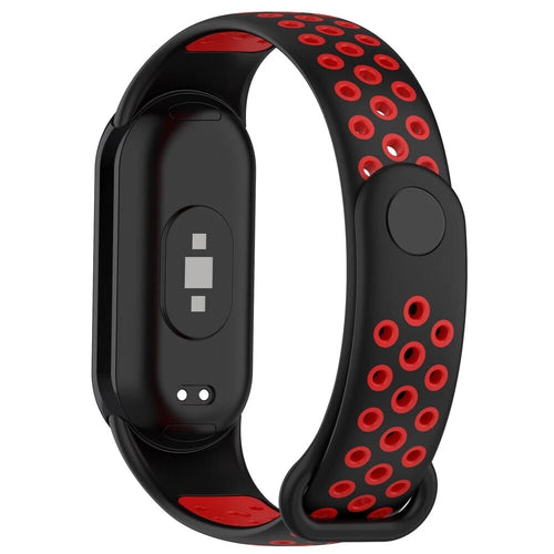 Xiaomi Smart Band 8 sport bandje (zwart/rood)