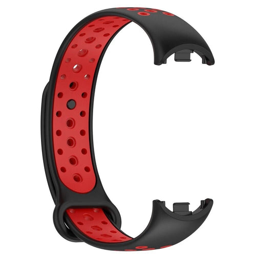 Xiaomi Smart Band 8 sport bandje (zwart/rood)