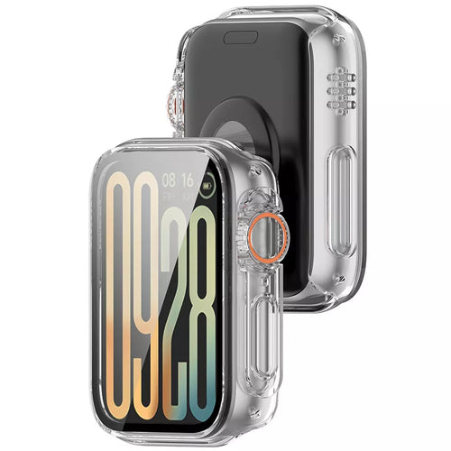 Xiaomi Smart Band 9 Pro PC case met glas (transparant)
