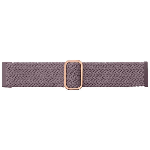 Fitbit Versa 4 Adjustable Woven Strap (Smoke Purple)
