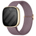 Fitbit Versa 4 Adjustable Woven Strap (Smoke Purple)