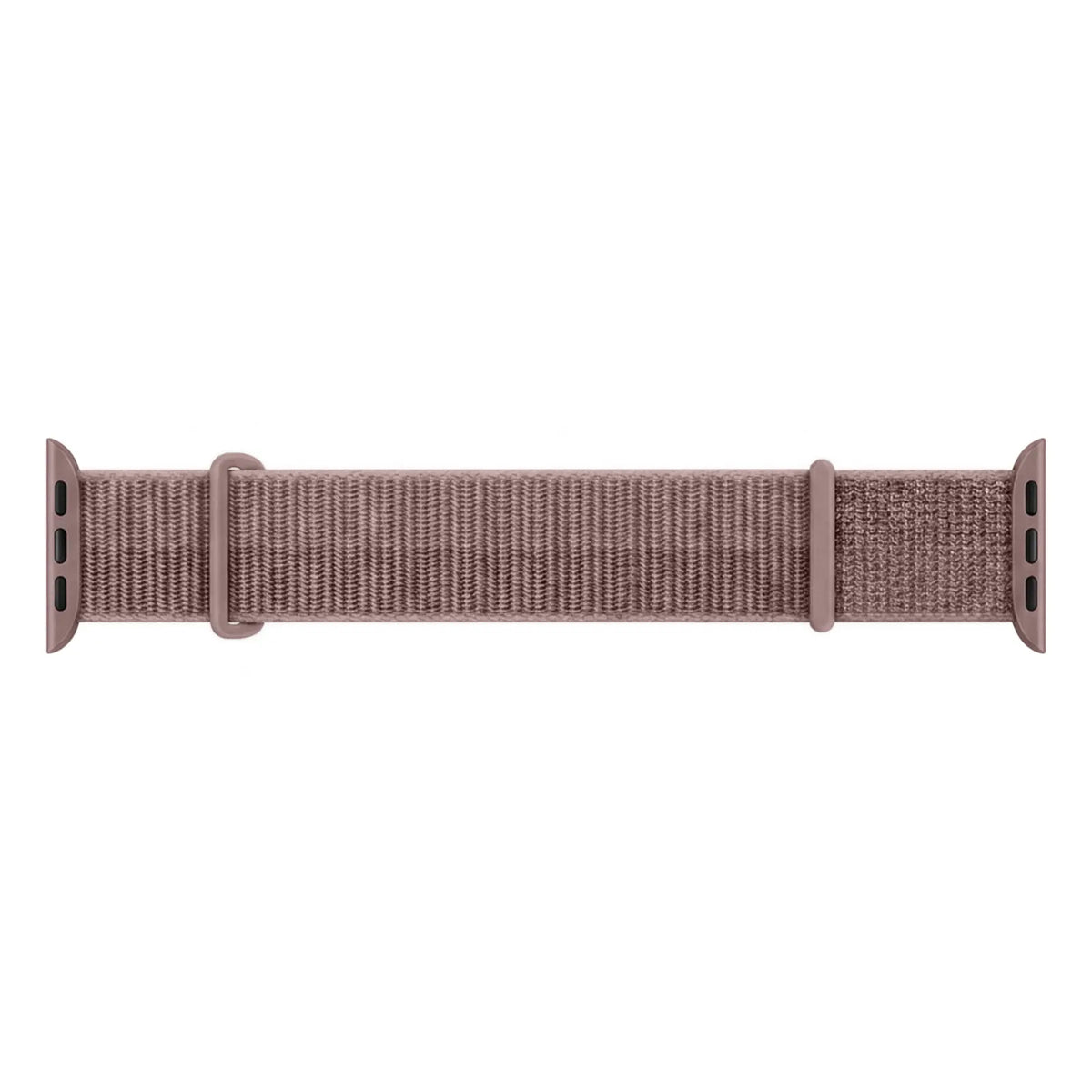 Apple Watch nylon loop bandje (mauve)